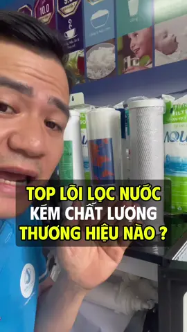 Những Bộ Lõi Lọc Không Nên Sử Dụng Cho Máy Lọc Nước #chuthoreview #loilocnuoc #loilockangaroo #loilocaqua