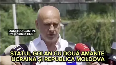 #statul_golan cu #două_amante #Ucraina #Republica_Moldova  Ceea ce declară Dumitru Costin, președintele Blocului Național Sindical (BNS) este simplu, corect, concis!  Statul român condus de actualul guvern, în realitate același din ultimii ani, doar ceva mai extins parlamentar, este un stat al jafului, sărăcirii și umilirii românilor! Un stat condus de golani, infractori și incompetenți! Soluția este la români: acceptă sau nu să fie tratați ca oameni decăzuți din drepturi, buni doar să plătească? Jaful a fost și este produs exact de #statul_golan reprezentat de: #PNL #PSD #USR, #UDMR, dar și de trădătorii din #servicii si #armată. #România_înapoi!