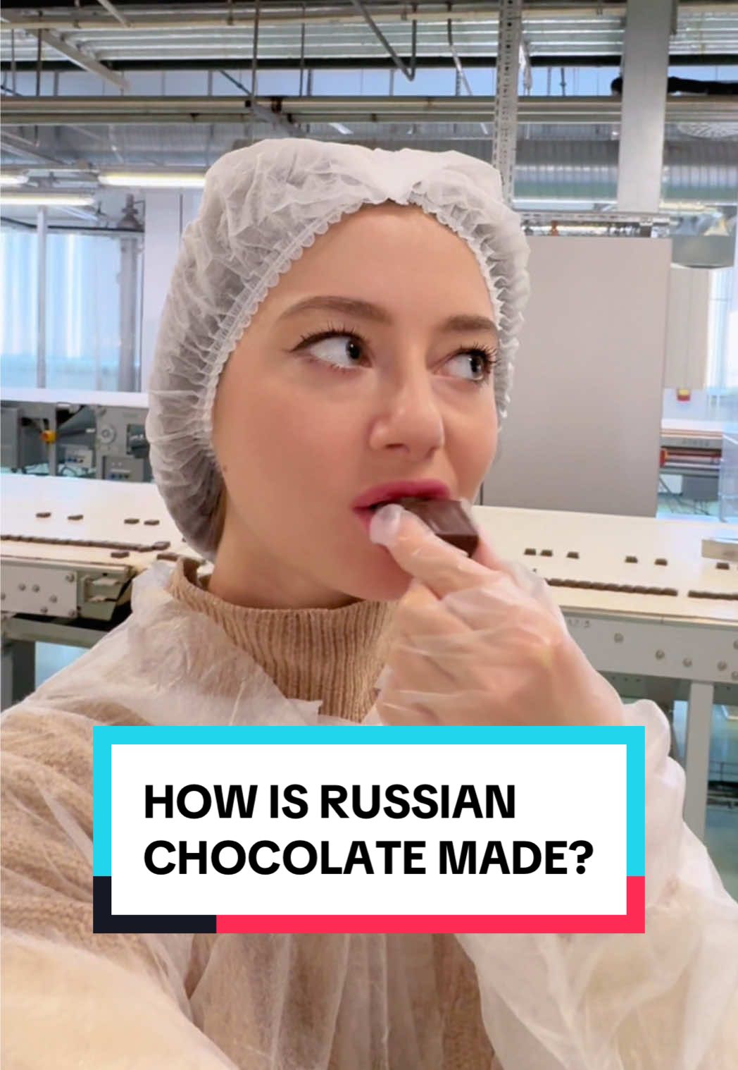 Russian chocolate is delicious! I went on a tour to the Red October factory to see how it’s made 🍫😍 #russiatravel #foodtiktok #moscow 