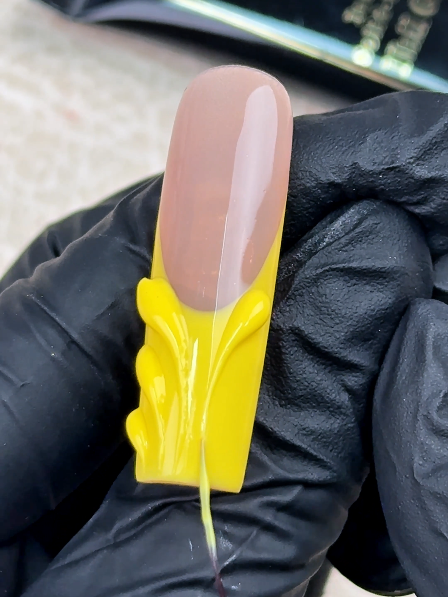 Effortlessly create smooth, raised 3D lines with the perfect texture. #nailgel #nail #fypシ #fyp #Summer #nails #3D