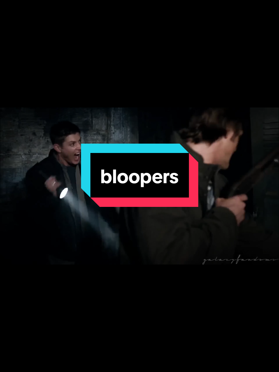 supernatural bloopers are just so funny #supernatural  #jensenackles #jaredpadalecki  #deanwinchester #samwinchester #castiel #funny  #series #bloopers #humor #spn 