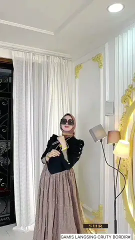 KODE GAMIS RAJUT BORDIR BUNGA CANTIK #gamiscantik #SHRTERBARU #gamisorishr2025 