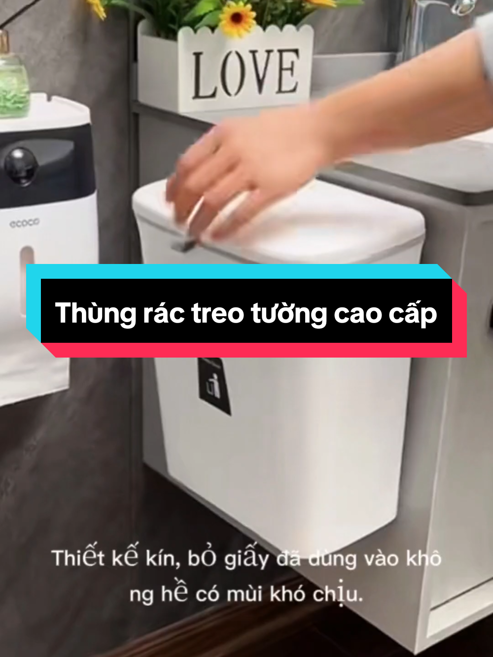 Thùng rác treo tường cao cấp #giadung #giadungnhatam #thungractreotuong #thungractreotuongtienloi #thungractreo 