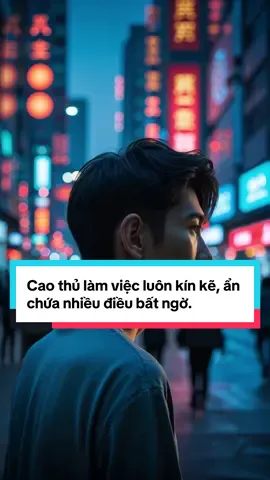 Cao thủ làm việc luôn kín kẽ, ẩn chứa nhiều điều bất ngờ. #trietlycuocsong #baihoccuocsong #sachhay 