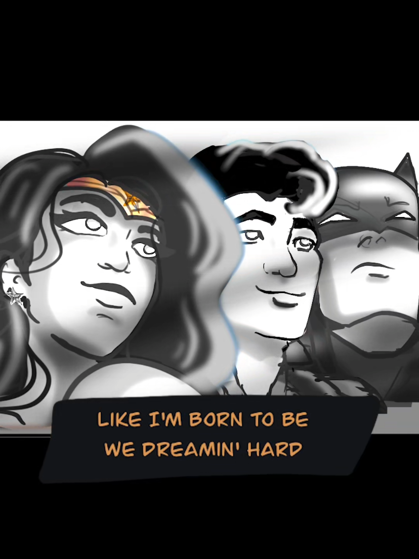 the golden trio! #kpopdemonshunterediit #superman #batman #wonderwoman #kpopdemonhunters #dcccomics #fananimation 
