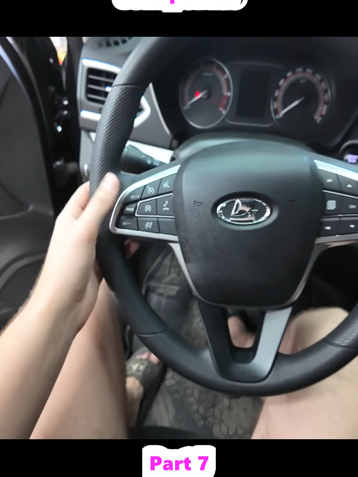 Vesta BLACK EDITION 2024. Поставил ПТФ, новые диски, тонировка. (7)