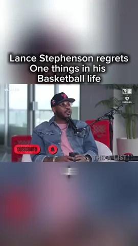 Lance Stephenson has one regret in his nba career #fyp #7pminbrooklyn #lancestephenson #NBA #fypシ 