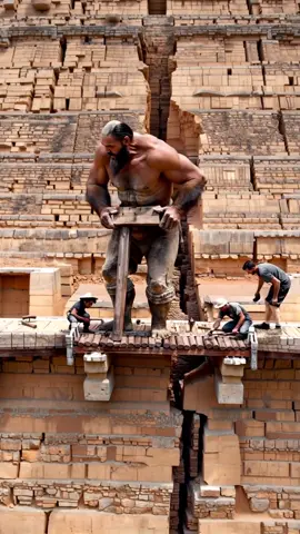 How the pyramids were made #alien #ai #giants #pyramids #desert #fyp #cadamitologia 