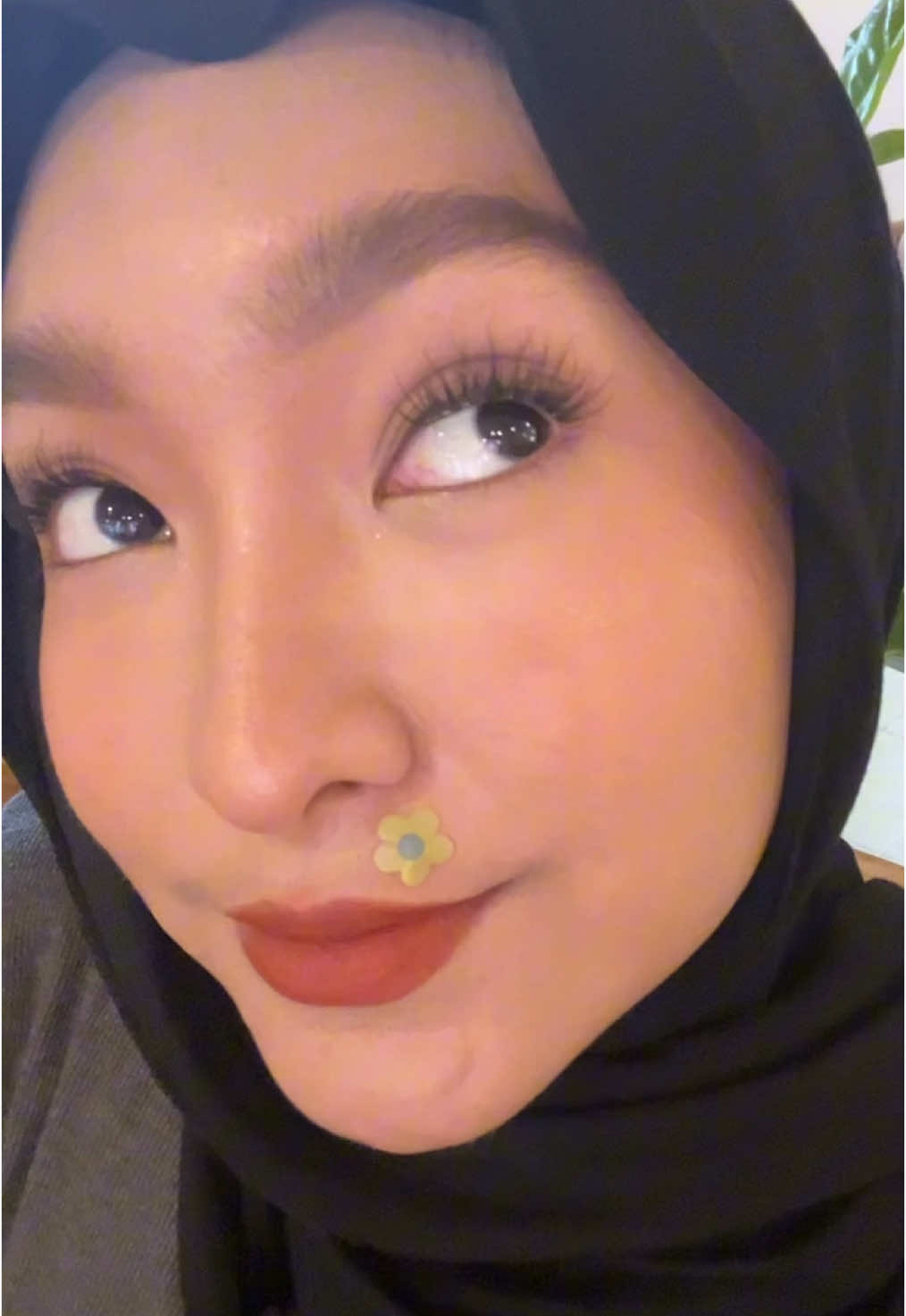 kunci biar makeup gakeliatan lemes☝🏻 #eyelash #fakelashes 
