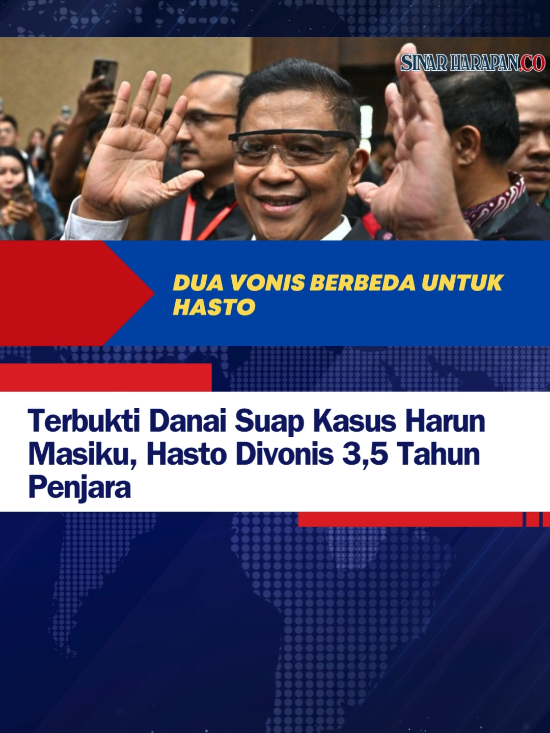 #hastokristiyanto #vonishasto #pdiperjuangan #harunmasiku #kpk #suap #sinarharapan #fyp