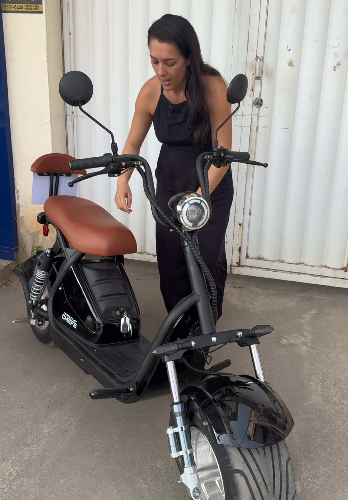 Scooter elétrica MC 21 mini! 🛵⚡️ Agora um pouco mais baixinha porém com a mesma potência das gigantes!   Gostou? Fale conosco! Nosso contato tá na Bio. #scooter #scootereletrica #motoeletrica 