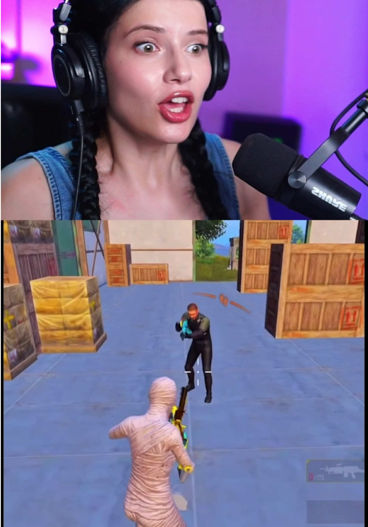 Victor THE SMARTEST😂 #pubgmobile #zetti #VASA #TeamVASA #VASA100M #fyp #reaction 