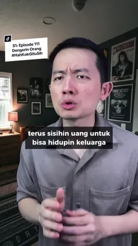 Ga punya pendirian, selalu dengerin orang, susah maju dalam hidup..