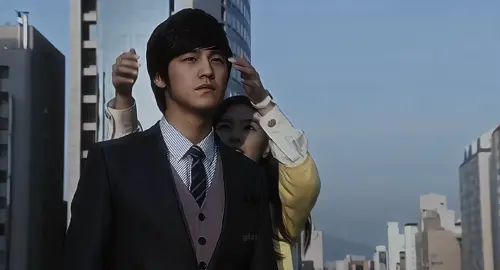 the iconic rooftop scene  #kdrama #kdramaedit #gaeulyiyeong #kimbum #kimsoeun #fyp #angst 