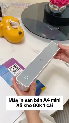 Máy in văn bản A4 mini dùng pin