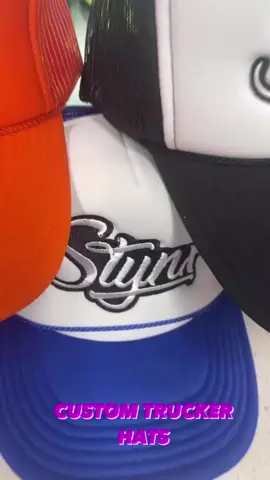 CUSTOM #truckerhats