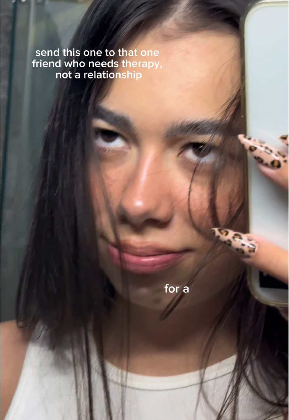 you need professional help, not a man