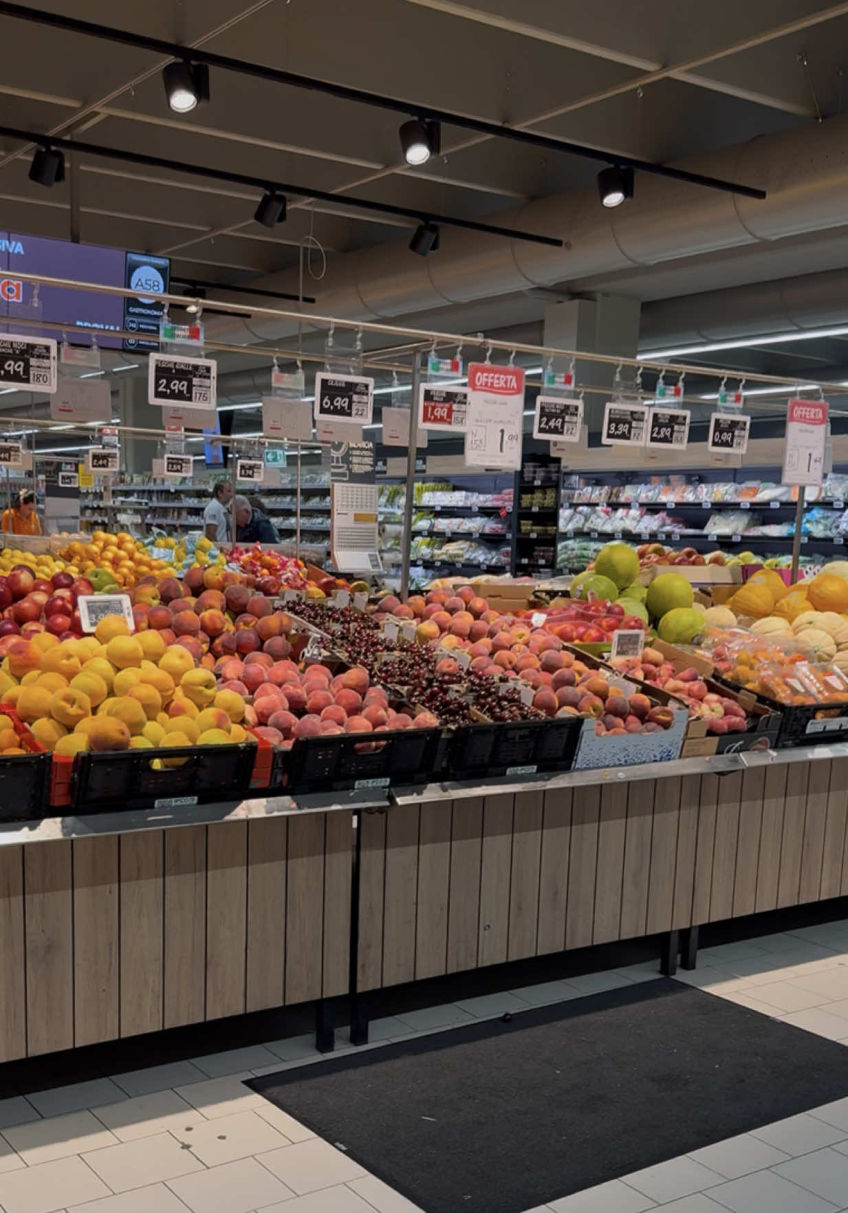 Spesa insieme 🍑🍦🥞 #vitadamamma #spesa #spesaalsupermercato 