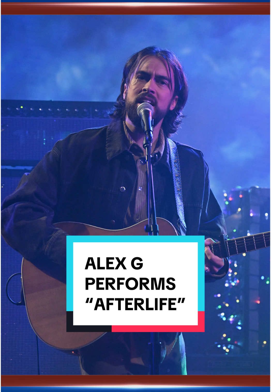 From his album, “Headlights,” @Alex G performs “Afterlife.” #Colbert