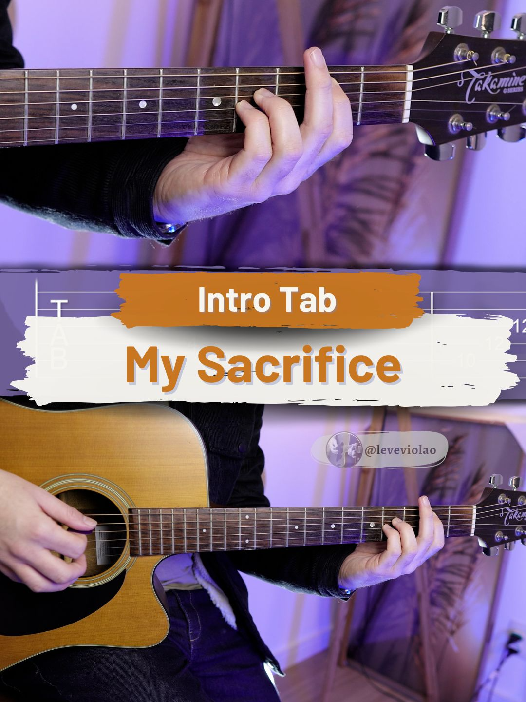 My Sacrifice - Creed | Intro Tab #guitar #guitarra #violao