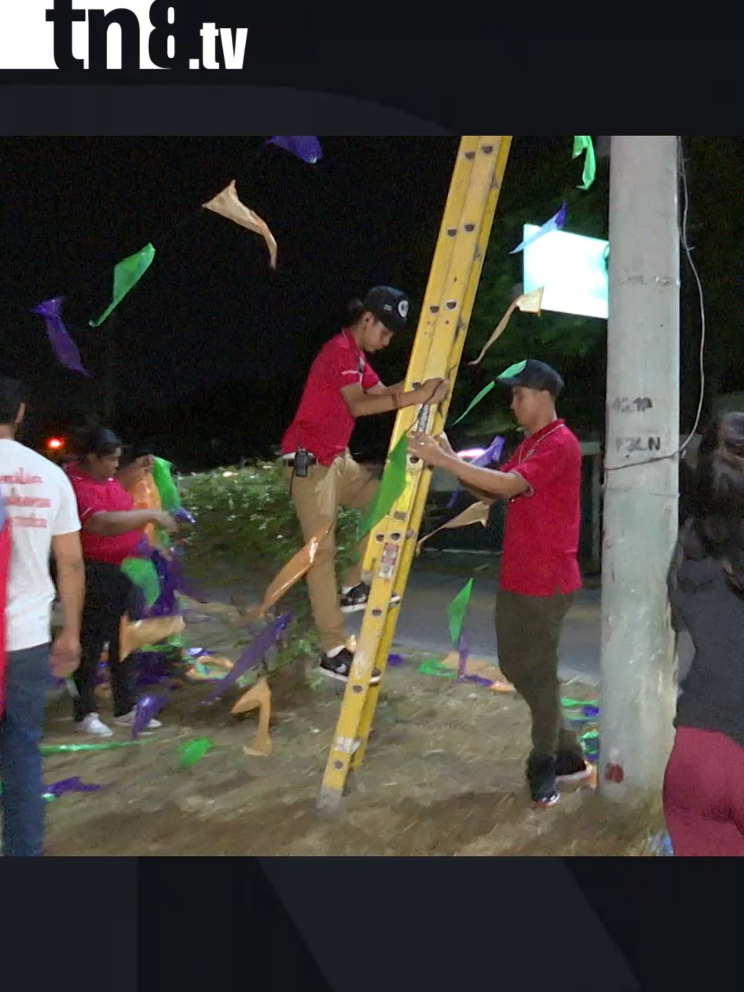 Comienza el embanderillado del Palo Lucio en honor a Santo Domingo de Guzmán #Noticias #santodomingo
