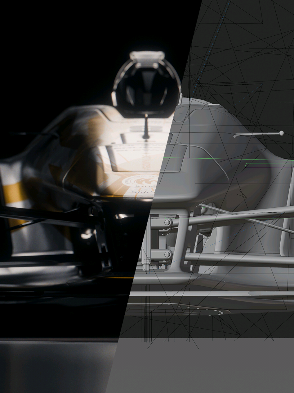 BEHIND THE SCENES of the @WYLDE⚡️ Trackmania 2025 Skin Reveal #trackmania #esports #edit #blender #aftereffectsedits #caredit #blender3d #3d #racing #fyp 