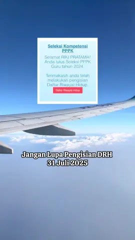 Coba absen dong siapa yang sudah menyelesaikan DRH. Jangan lupa segera ya H-5 nih ditutup🤩