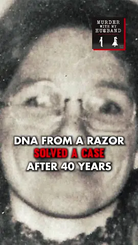 Tiny DNA Sample From Razor Ends Mystery After 40 Years  #truecrimeanytime #truecrimeallthetime #truecrime #truecrimetiktok #mwmh