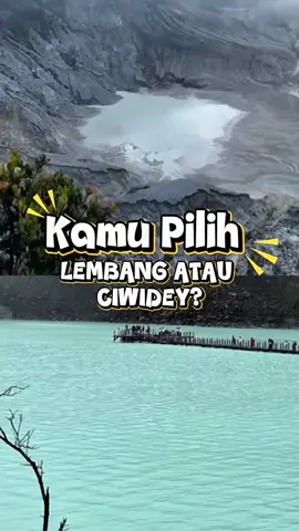 Kamu Tim Mana Mau Liburan di Bandung Lembang atau Ciwidey? Nuansa Tours Bandung bisa  aturkan Lembang atau Ciwidey #liburandibandung #nuansatoursbandung #pakettourbandung #bandunghits #nuansaToursbandung 