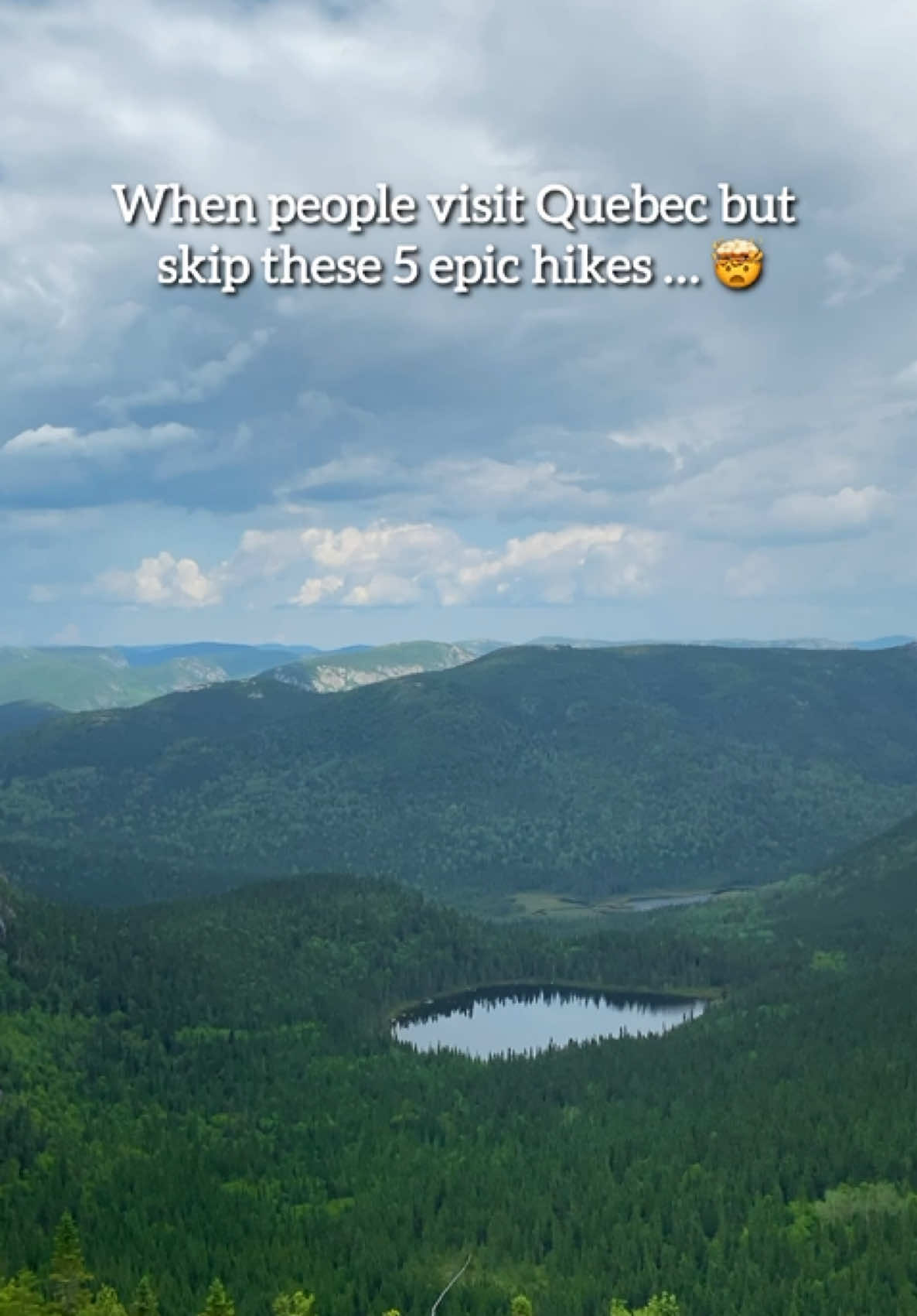 Follow @ferlattez for more hiking inspo 🥾📸⛰️ #quebec #Hiking #Outdoors #adventure #hike 