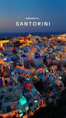 The most romantic city in the world 🤍💙 Send this to someone who would love to go to Santorini 🇬🇷 #greece #greecetravel #santorini #santorinigreece #bucketlisttravel #bucketlist #oiasantorini 