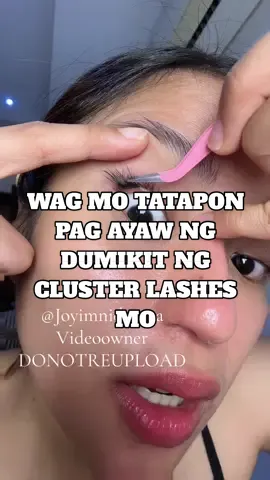 HINDI BA DUMIDIKIT? 😬🙈 #lashes #eyelashextensions #diyeyelashextensions 