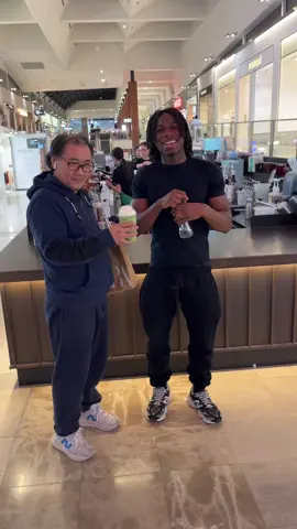 Had to flex his matcha on me 🤣#fyp #viral #trending #fypviralシ 