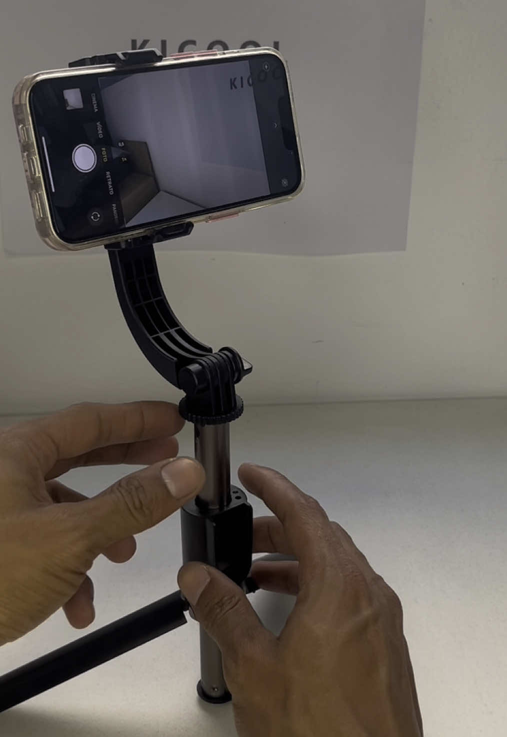 Gimbal estabilizador, pau de selfie Bluetooth  #selfie #gimbal #viraltiktok #tiktokshop 