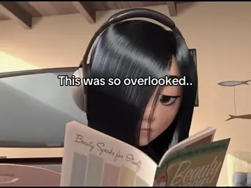 @studiofusion ) explanation is that she was already very insecure about her body and looks but the scenes got cut out sadly but this wasn’t cut, she was trying to give herself confidence so she could like herself…#VIOLETPARR  #violetparredit#theincredibles#mrincredible#mrsincredible#sad#insecure#overlooked#plsviral#fy