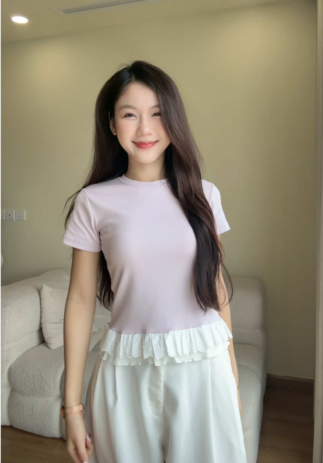 Babytee phối ren điệu điệu mà vẫn dễ thương 🤓 #homnaymacgi #OOTD #hemacgi #outfitideas #mihohouse 