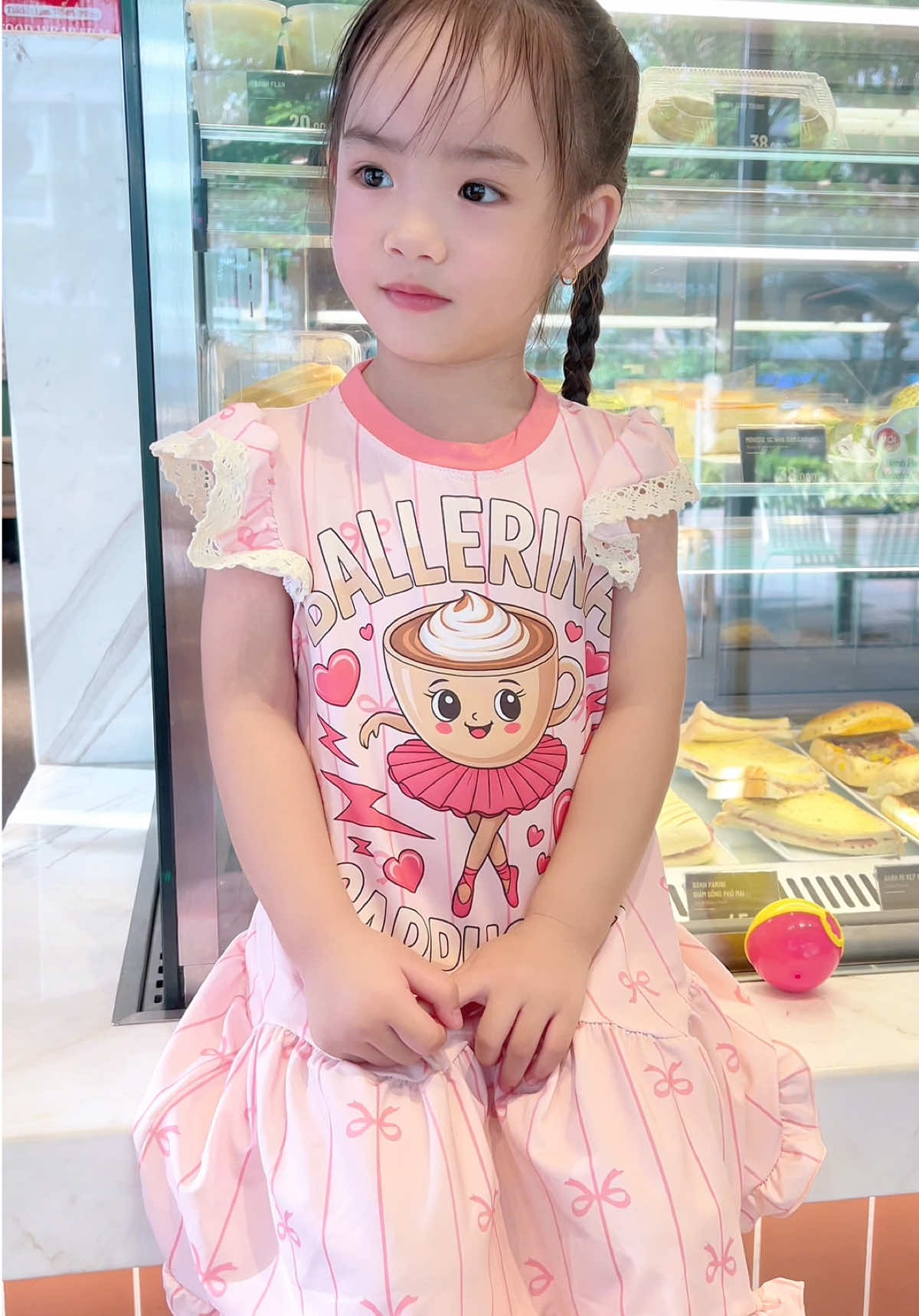 Váy thun lạnh cho bé gái bắt trend TungTung Sahur nè các mom 😍 #xuhuong #dochobe #dambegai #vaybegai #vayxinhchobe #thoitrangtreem #tiemnhagau 