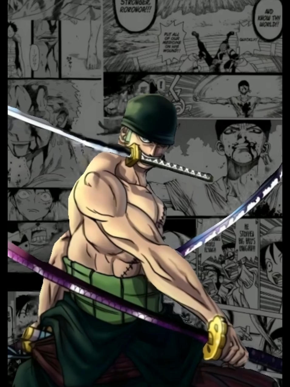 Roronoa Zoro #onepiece #roronoazoro #fyppppppppppppppppppppppp #video #fypage 