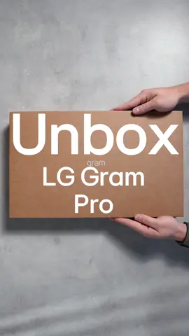 LG Gram Pro | Official Unboxing of the Ultra-Light & Powerful Laptop 2025 #lgelectronics #lg #lifesgood #unbox #unboxingvideo #pc #notebook #perte #foryou @lgitalia 