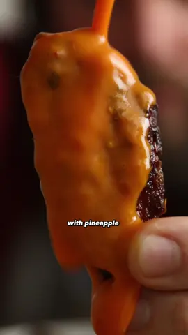 Lacto-Fermented Mango Hot Sauce Recipe. If your looking for sweet this isn't the one for you, as the lacto process turns all that sweetness to acid pretty much. But the flavour of this one is insane! So if you like your Hot Sauce a little unique, definitely give this one a go! Enjoy dudes! 🤘 #fermentedfoods #fermentation #hotsauce #mango #chilli #mangoes #chili #spicyfood #FoodTok #Recipe