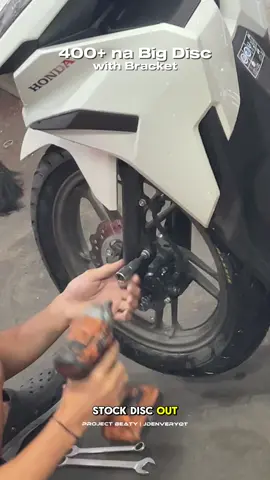 Stock Disc OUT Big Disc IN!!!! Wala pang one month naka indo concept na tong kapatid ko baliw e @Xavier Macavinta  . . . . . . . . #bigdisc #indoconcept🇮🇩 #icph🇵🇭🇮🇩 #vario #vario125 #hondaclick 