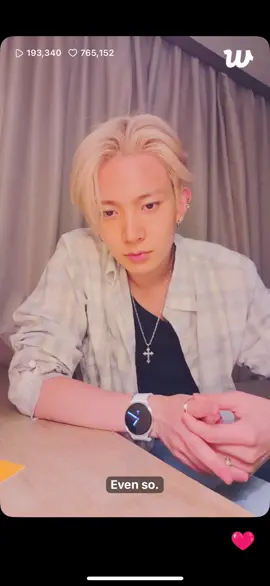 HEESEUNG DYED HIS HAIR
