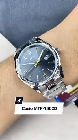 Đồng hồ nam Casio MTP-1302D - phiên bản dial đen phù hợp cho những ae thích sự trẻ trung và năng động #đongho #donghochinhhang #donghodep #donghonam #donghonu #casio #casiowatch 