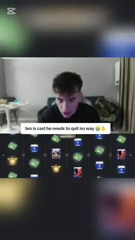 bro is cast he needs to quit no way 😭✋️