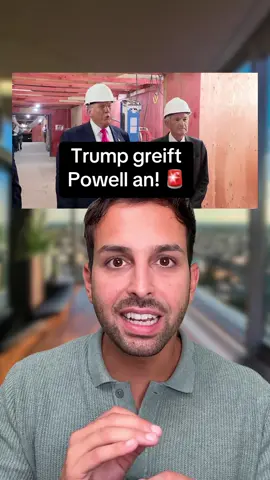 Der arme Jerome Powell! 😥 Trump gegen Jerome Powell – der Machtkampf um die US-Notenbank spitzt sich zu! Warum greift Trump den Chef der FED so hart an? Geht es nur um die Zinsen – oder steckt mehr dahinter? Wir erklären dir, warum dieser Streit gerade so wichtig für die Weltwirtschaft ist.  #Trump #JeromePowell #USNotenbank #FED #FinanzNews #Inflation #Zinsen #Wirtschaft