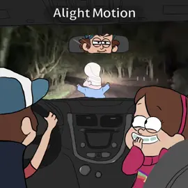 Wanted to try out this trend, I tried lol #fyp #gravityfalls #drivinginmycar #alightmotion #trend 