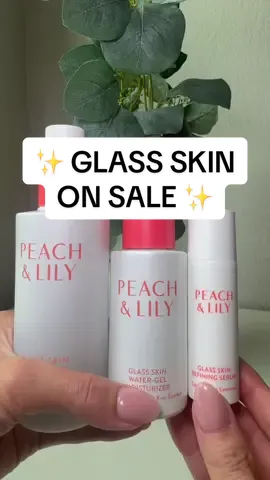 Peach and Lily glass skin trio is only $49 for $94 value and includes two full size items & travel size serum.. cannot beat this value 😍 #peachandlily #glassskin #glassskinroutine #glassskinduo #veilmist #ttsbeautybesties #skincare #skincareroutines #koreanskincare #kbeauty #glassskinserum #tiktokshopcreatorpicks  #glassskinroutine #glassskinrefiningserum #glassskinserum #TikTokShopBackToSchool 