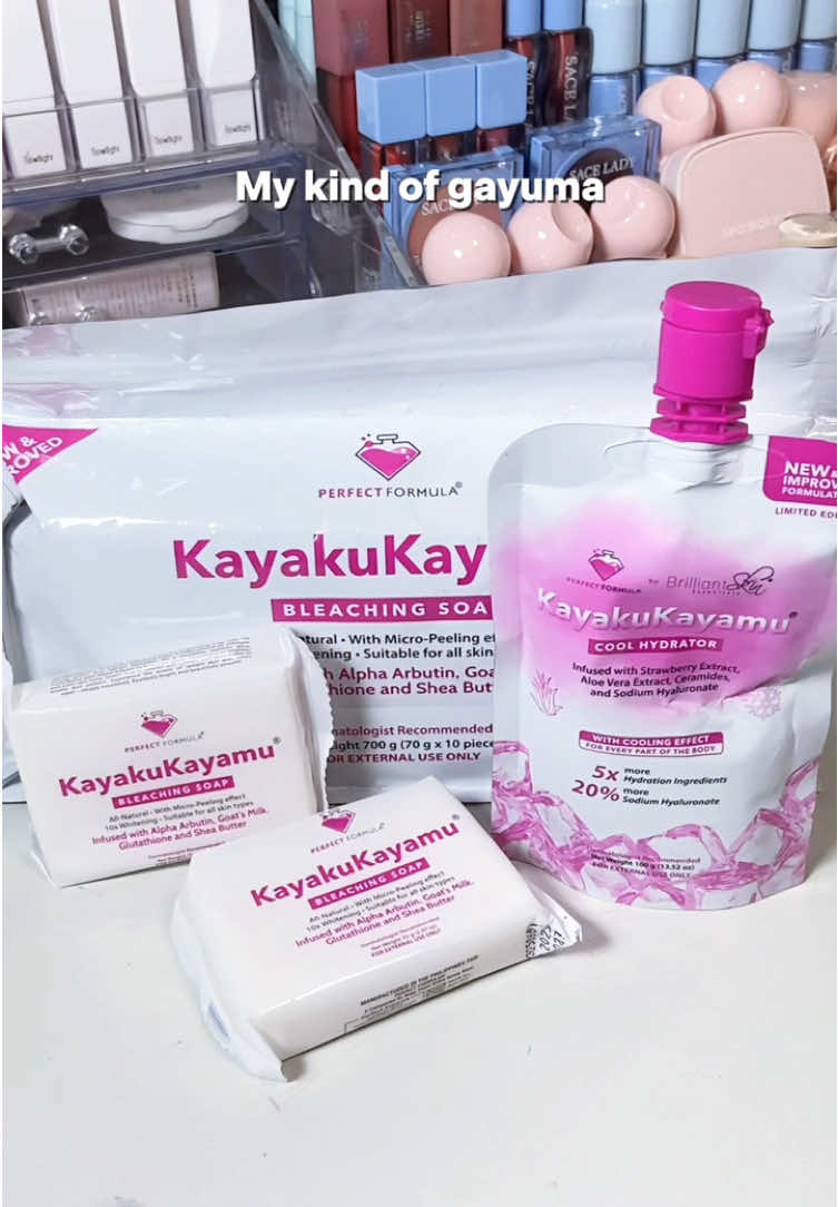 Reveal your radiant skin with KayakuKayamu Bleaching Soap + seal in the freshness with our Cool Hydrator. Your skin, your confidence.🤭✨ #kayakukayamubleachingsoap #CoolHydrator #PerfectFormula