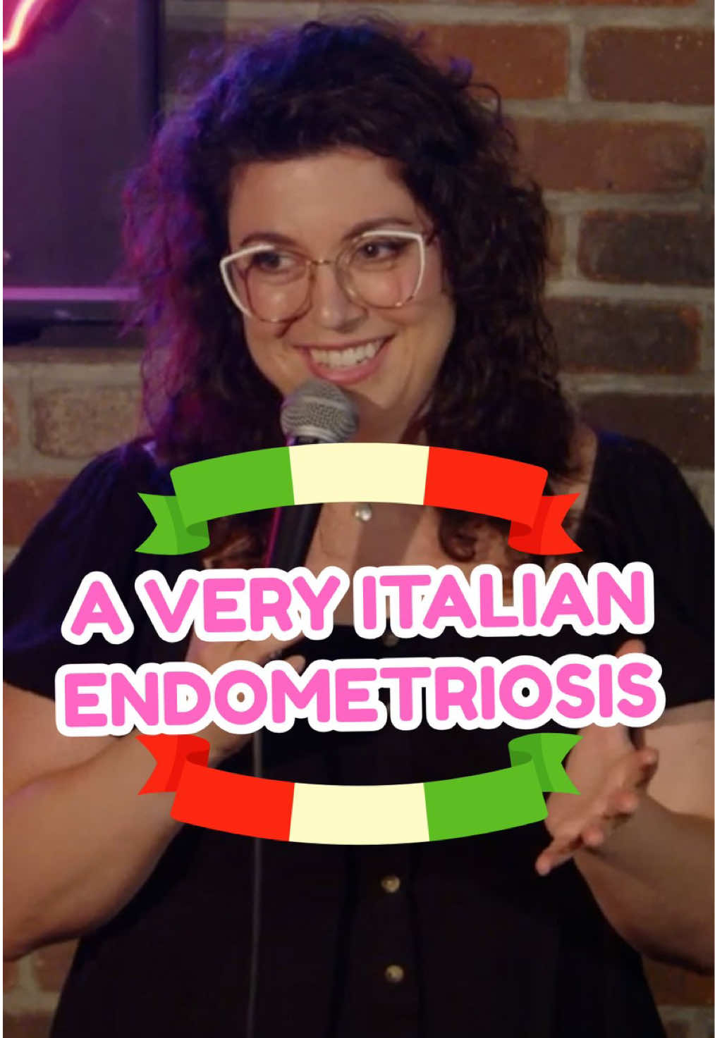 As some of you know I suffer from #endometriosis and not a lot is know about it but the Italians are changing that. #comedy #standupcomedy #endo #science #italians 