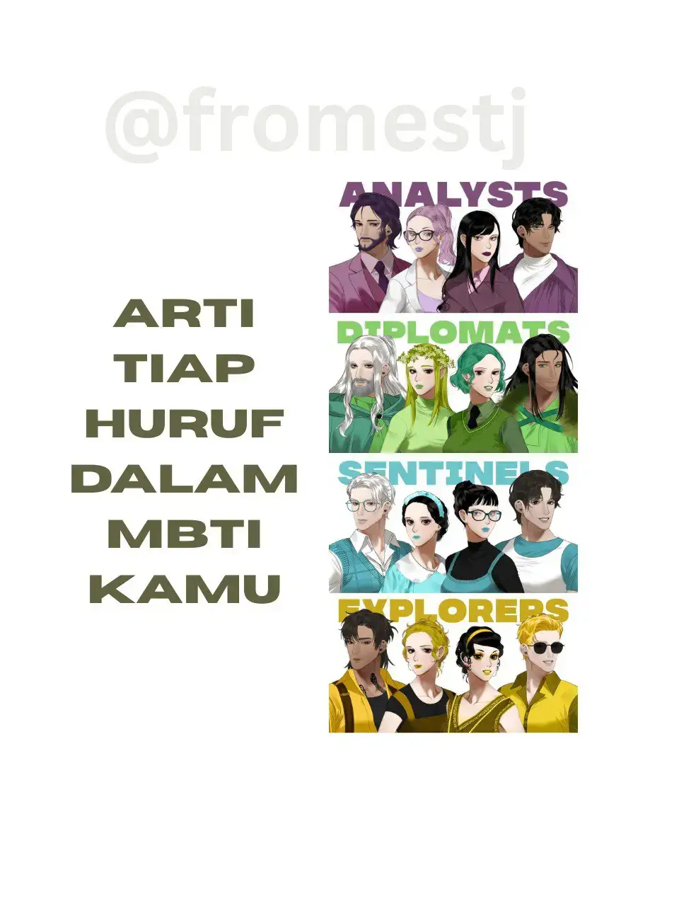 cara paling bagus buat tau mbti mu adalah dengan mengenali dirimu sendiri  (pelajaran fungsi kognitif untuk paham lebih dalam) #fromestj #mbtipersonality 